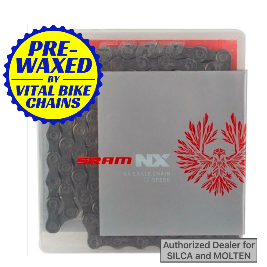 SRAM NX Eagle Chain 12 speed - SILCA/MOLTEN/CERAMIC SPEED wax
