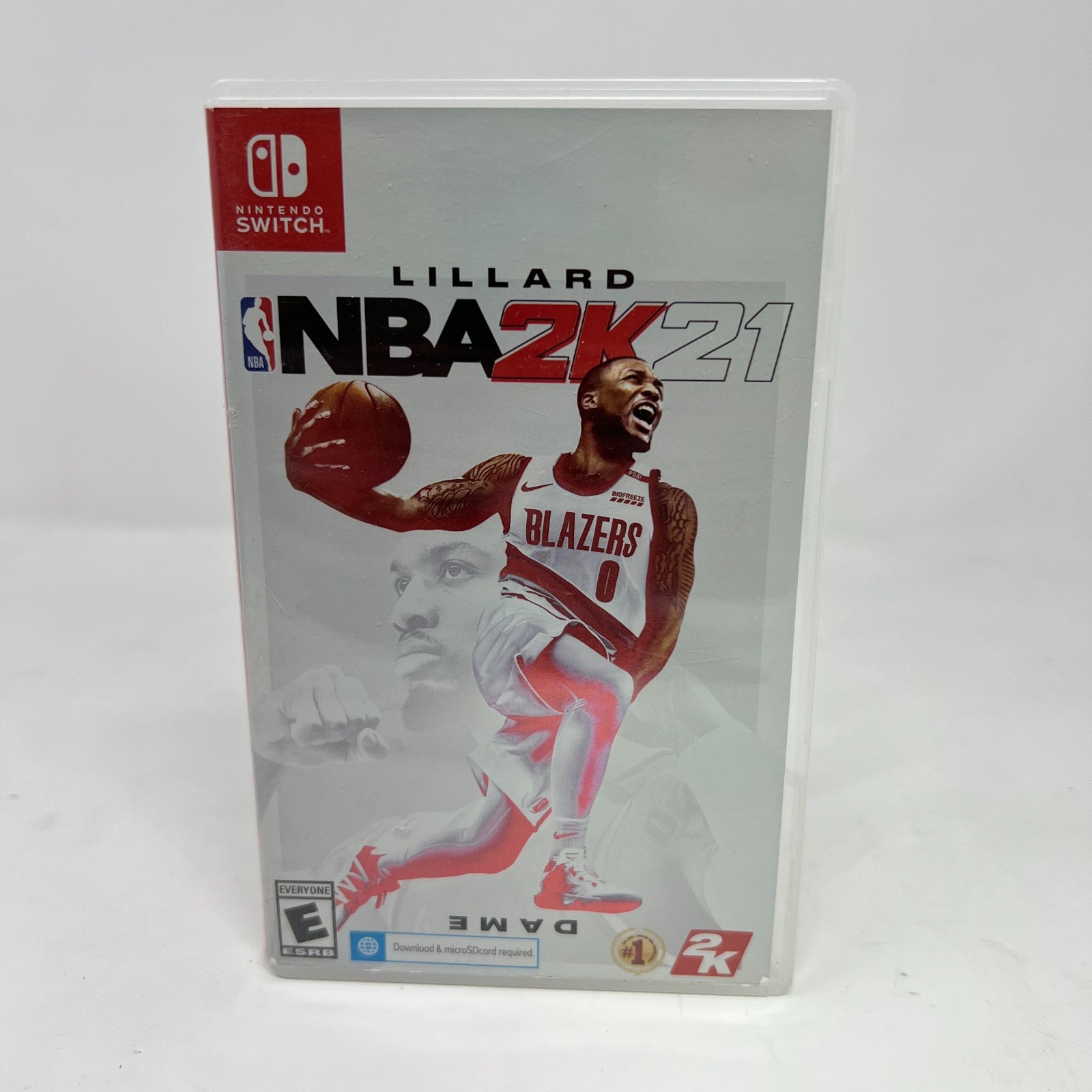 **CASE ONLY NO GAME** Switch NBA 2k21 Lillard