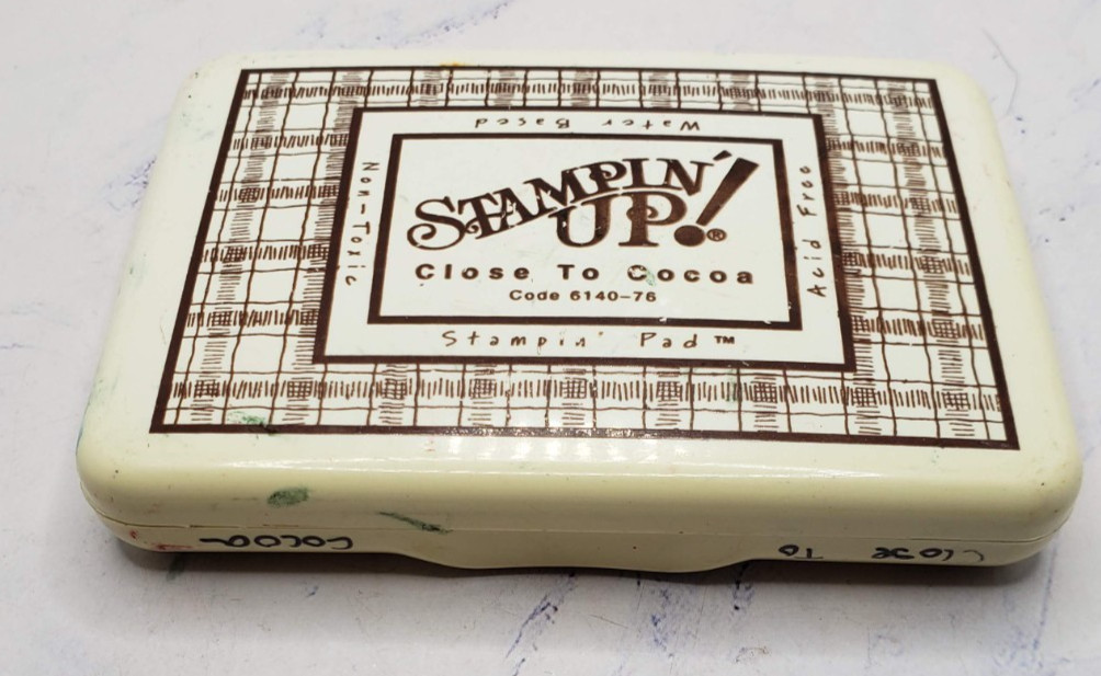 Stampin’ Up! Close to Cocoa Water Based Dye Ink Original Style Pad 76-02