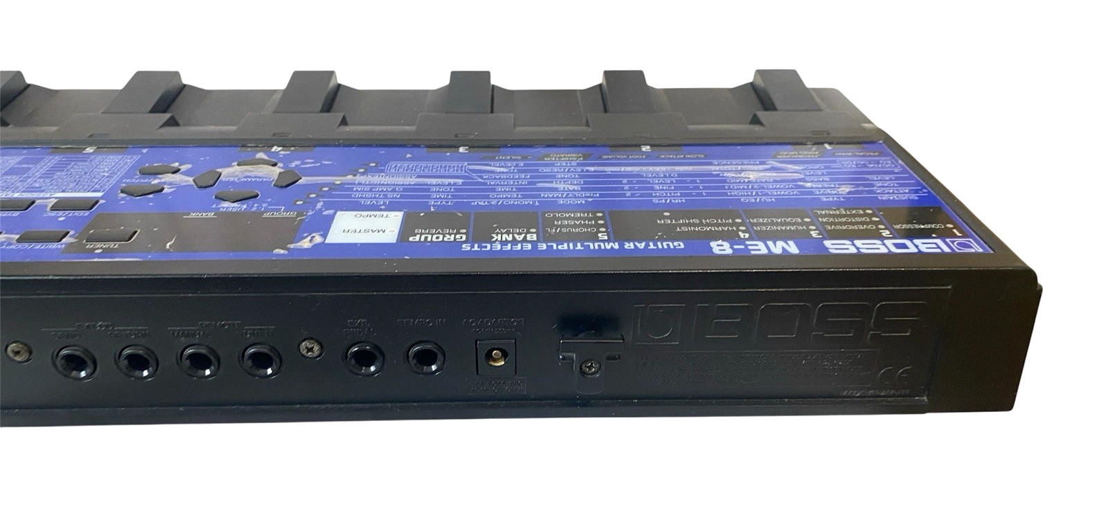 BOSS ME-8 Guitar Multiple Effects Distortion Chorus Effects Unit w/ AC Adapter