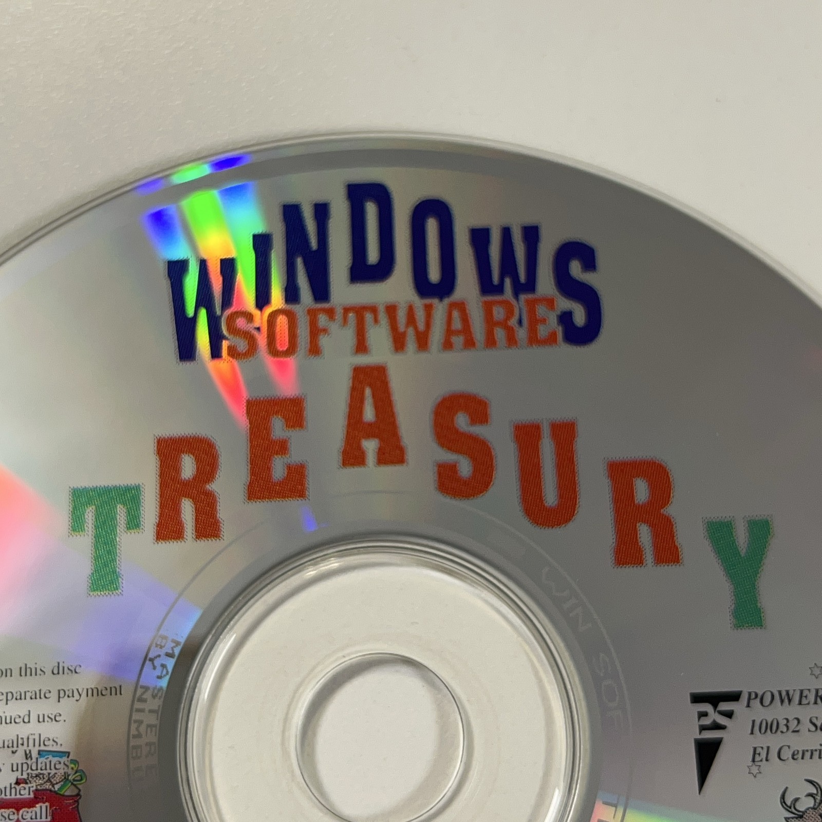 Vintage Windows Softwares Treasury PC CD-ROM Shareware Powersource Win 3.1 95
