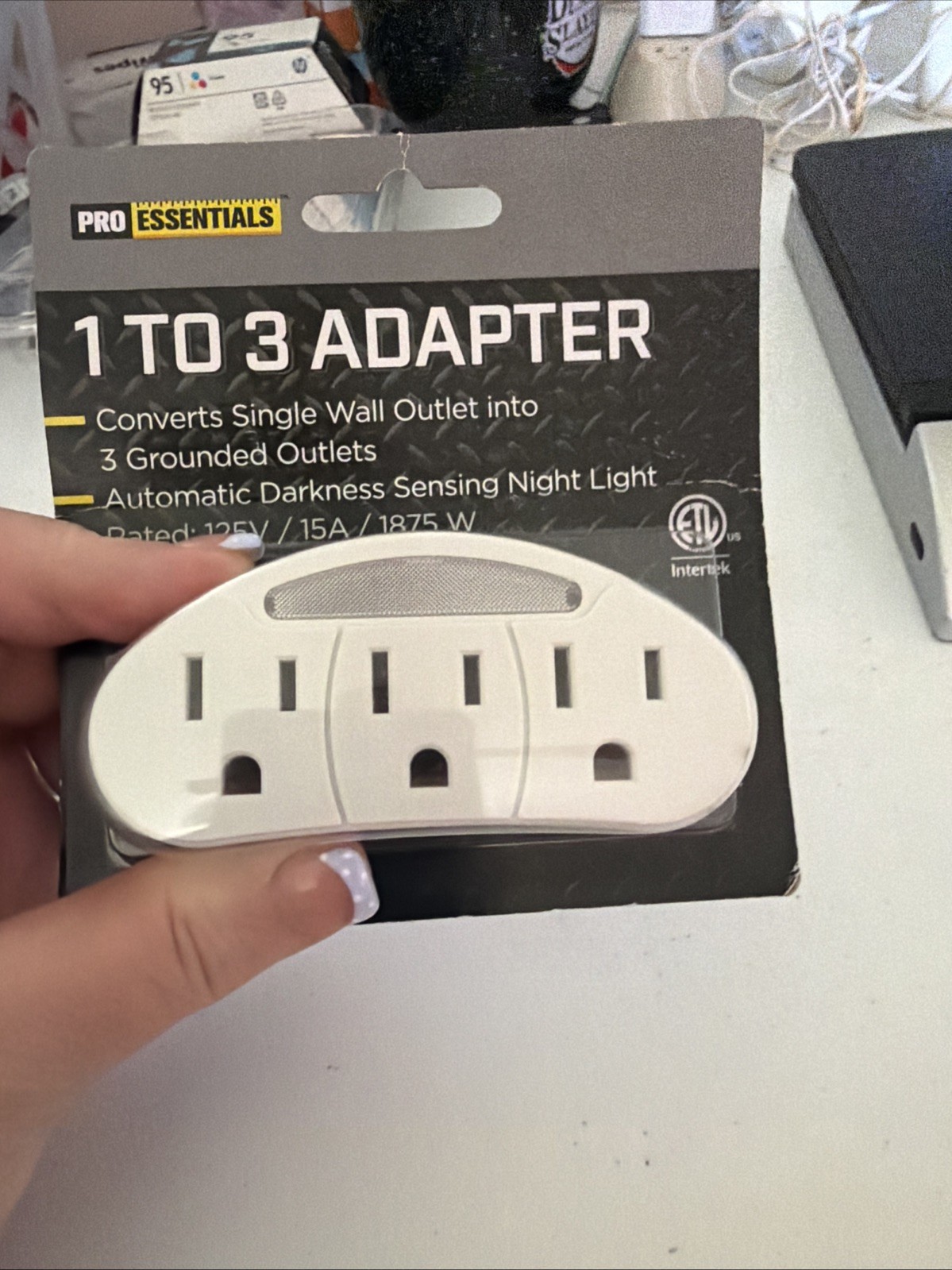 Pro Essentials 1 To 3 Outlet Adapter