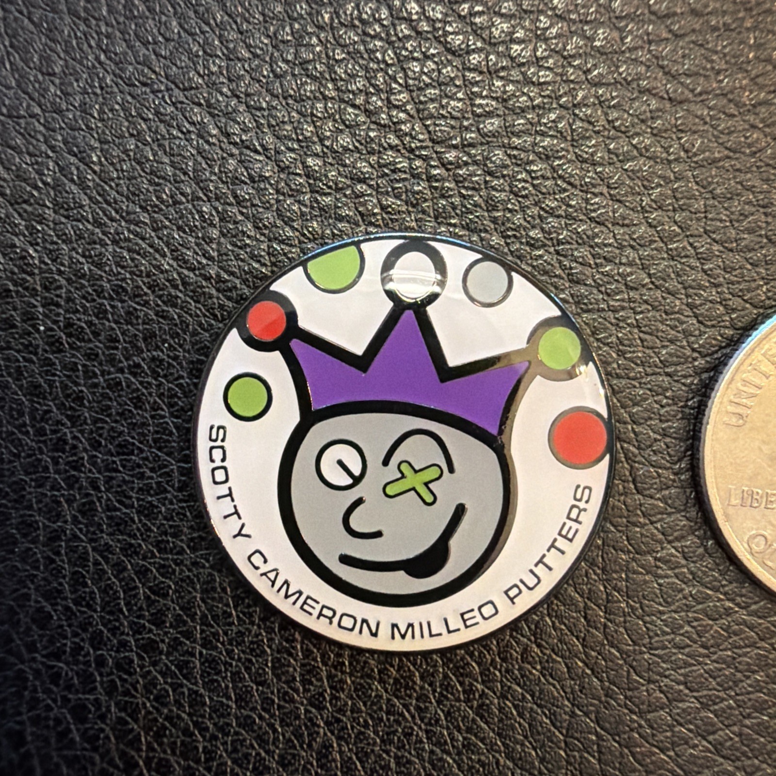 GOLF BALL MARKER - SCOTTY JESTER WHITE