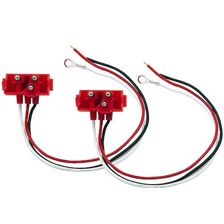 Maxxima M50900 Wire Connector, 18 Awg Max, 2 Port, Black, Red, White, Pvc