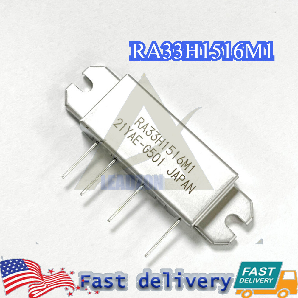For MOBILE RADIO Mitsubishi RA33H1516M1 154-162MHz 33W 12.5V, 2 Stage Amp.