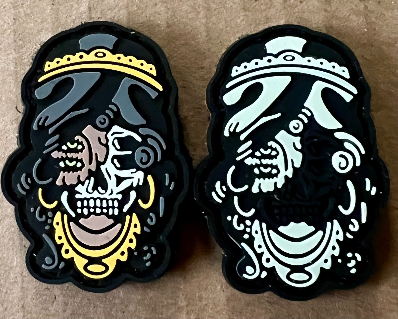 WRMFZY Gypsy Mini GID Variants Set of 2 Patches Limited Edition