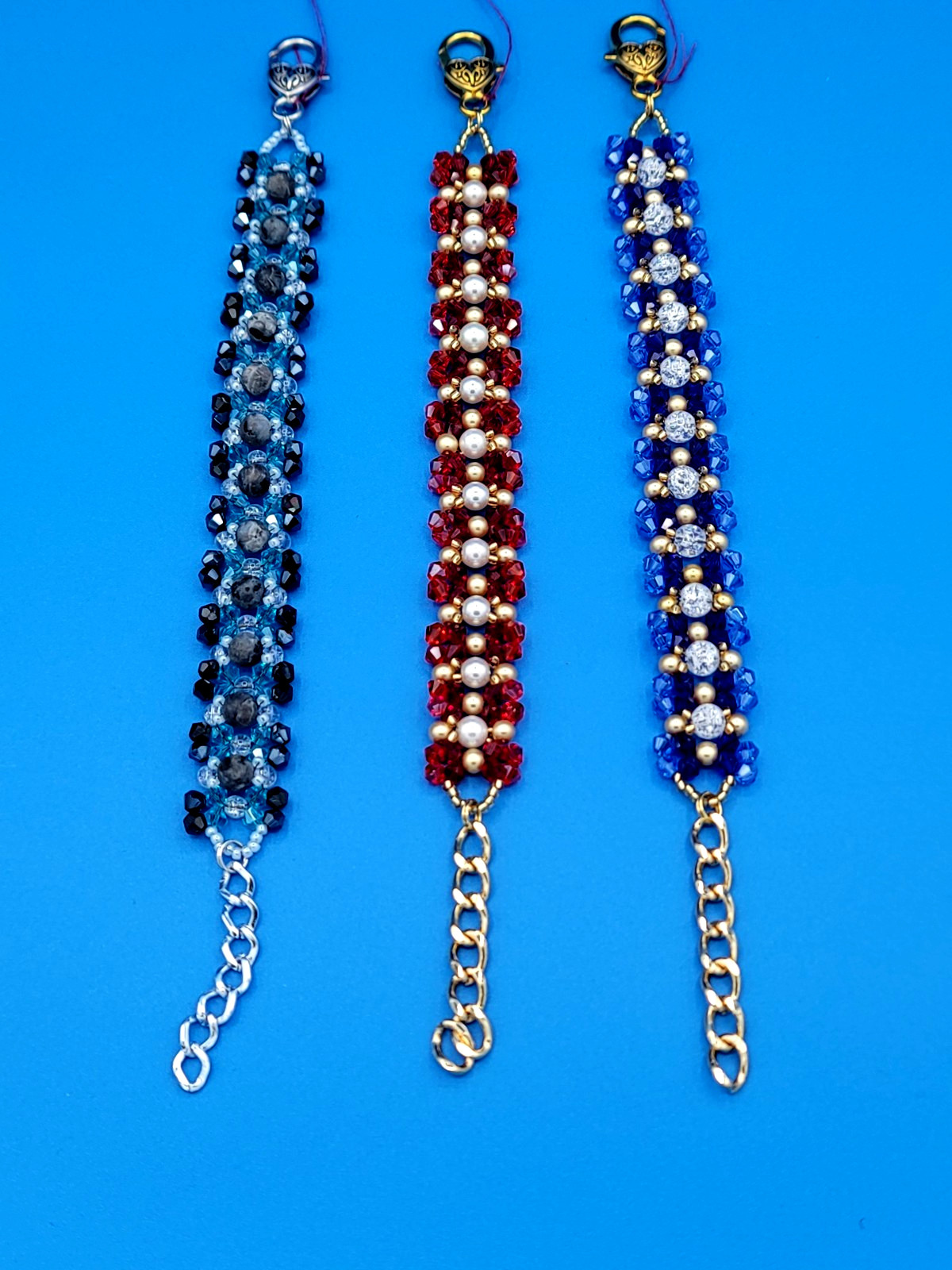 Handcrafted Beaded Ladder Bracelet