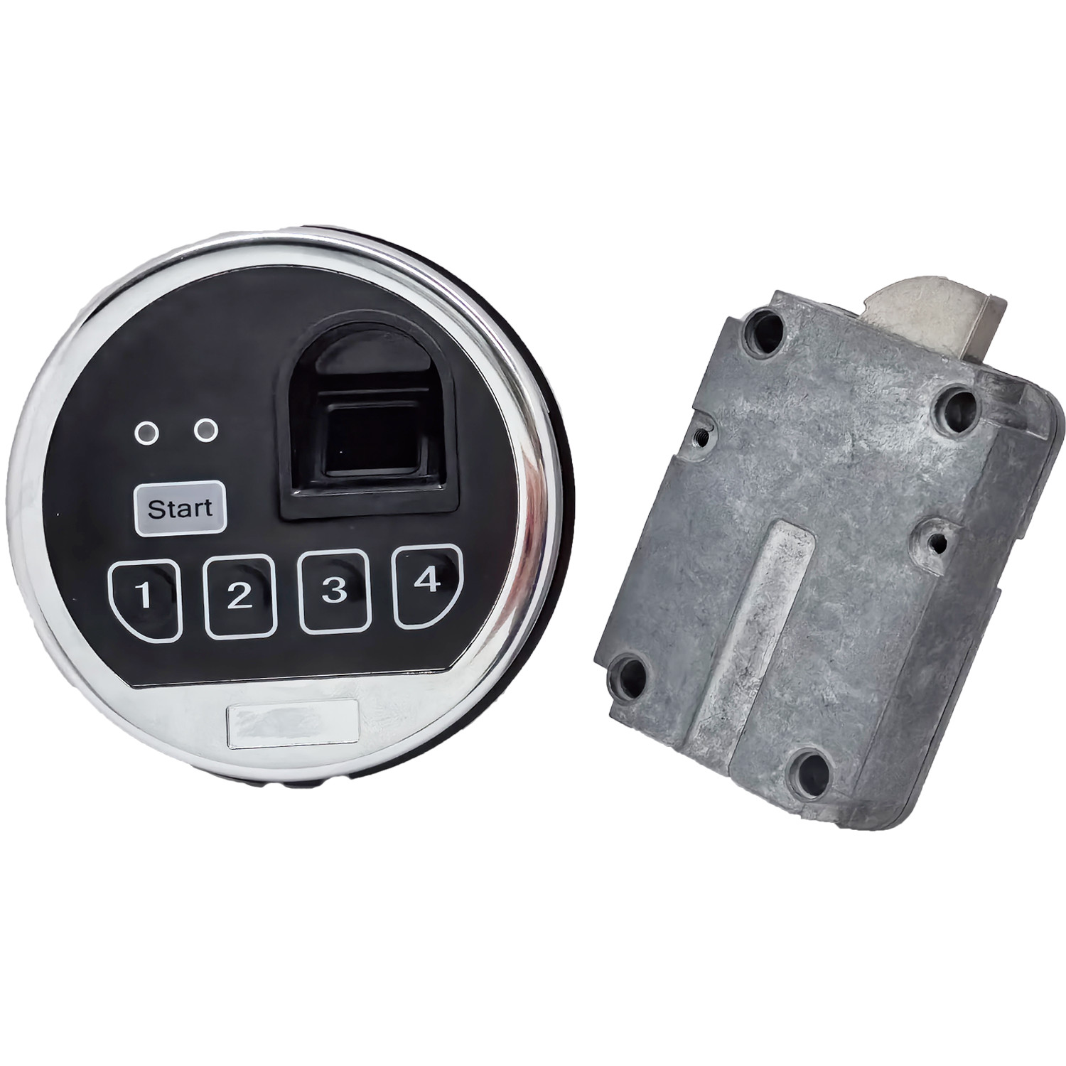Fingerprint Electronic Safe Lock With Swing Bolt- Biometric Gun Safes Vault