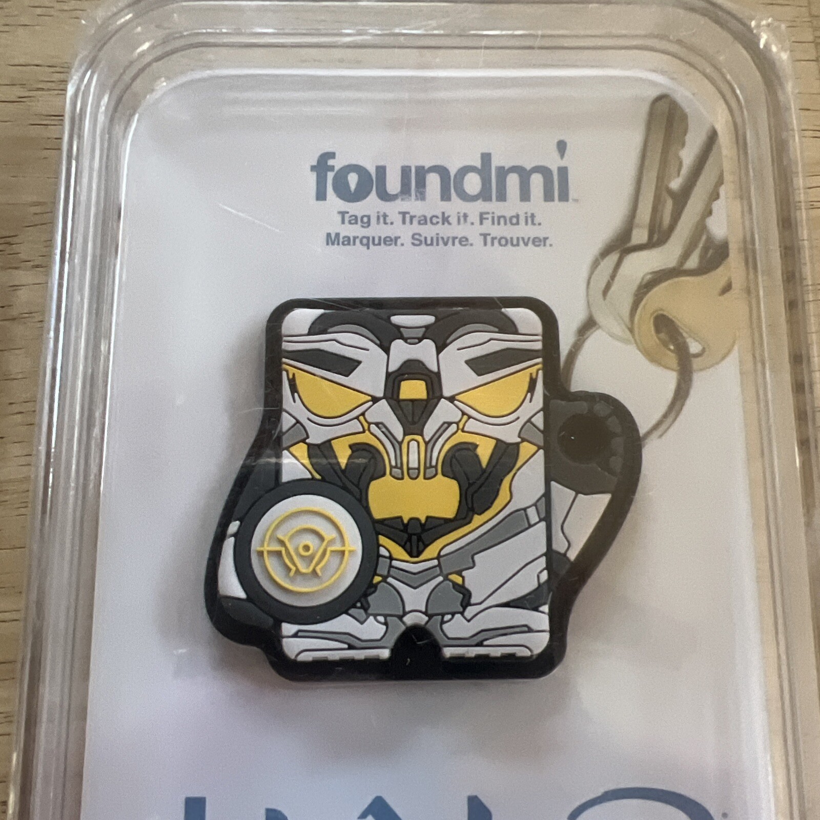 Foundmi Bluetooth Tracking Remote Keychain HALO. NEW