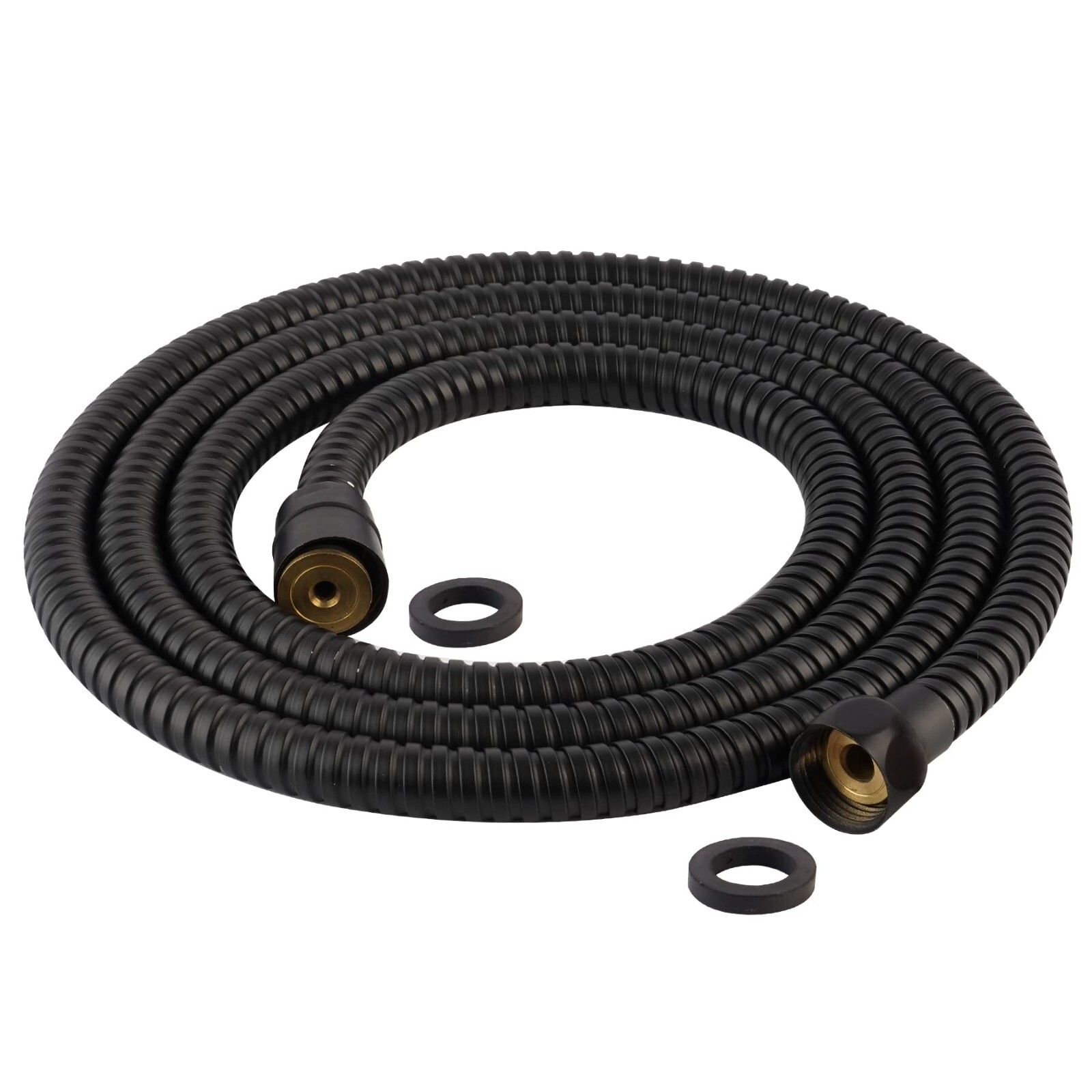 59/90 in All Metal Shower Hose 1.5/2.3 meters Bathroom Handheld Shower Head Hose