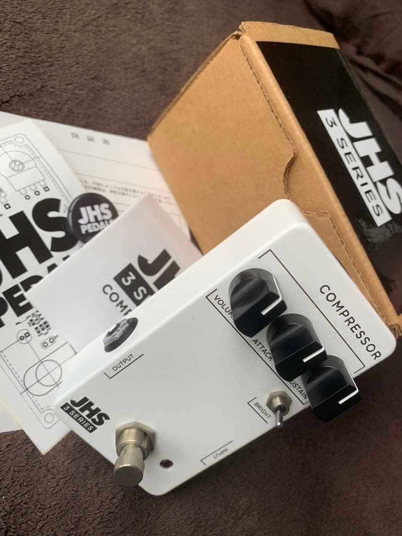 JHS Pedals 3 Series Compressor Guitar Effect Pedal
