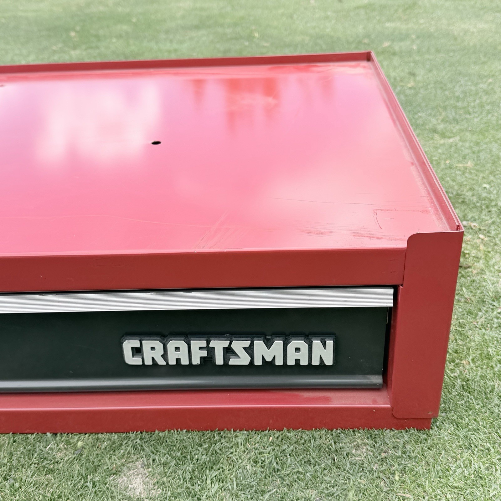 Craftsman 1 Single Drawer Mid Intermediate Middle Riser Tool Box Chest Red