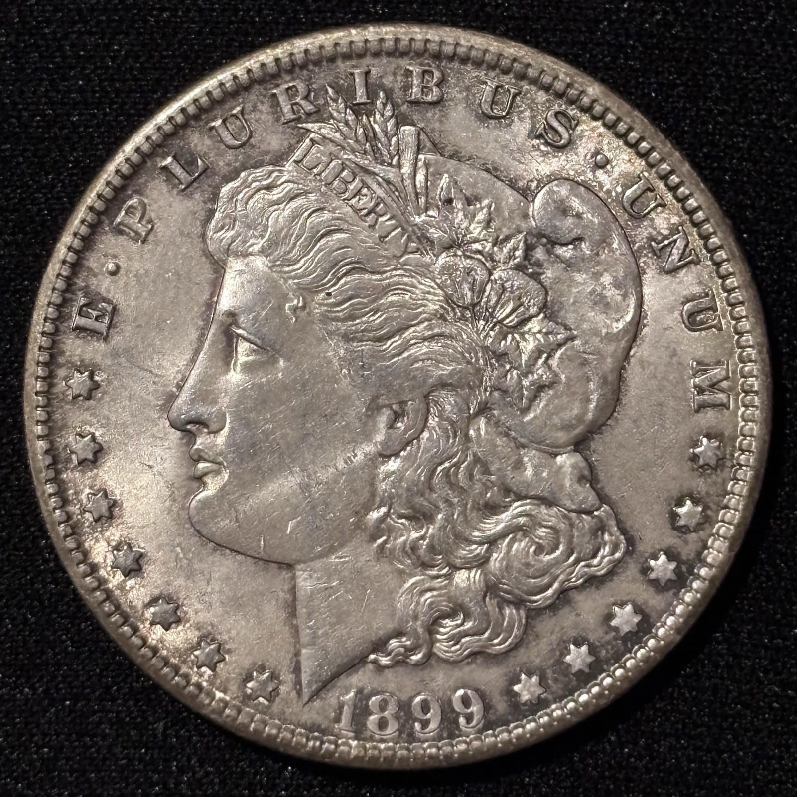 1899-O Morgan Silver Dollar New Orleans Mint 90% Silver Sharp Detail Nice Luster