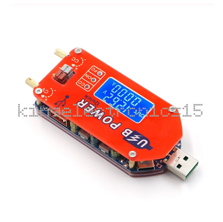 USB Adjustable Step UP Down Power Supply Module 15W Boost Converter LCD Display