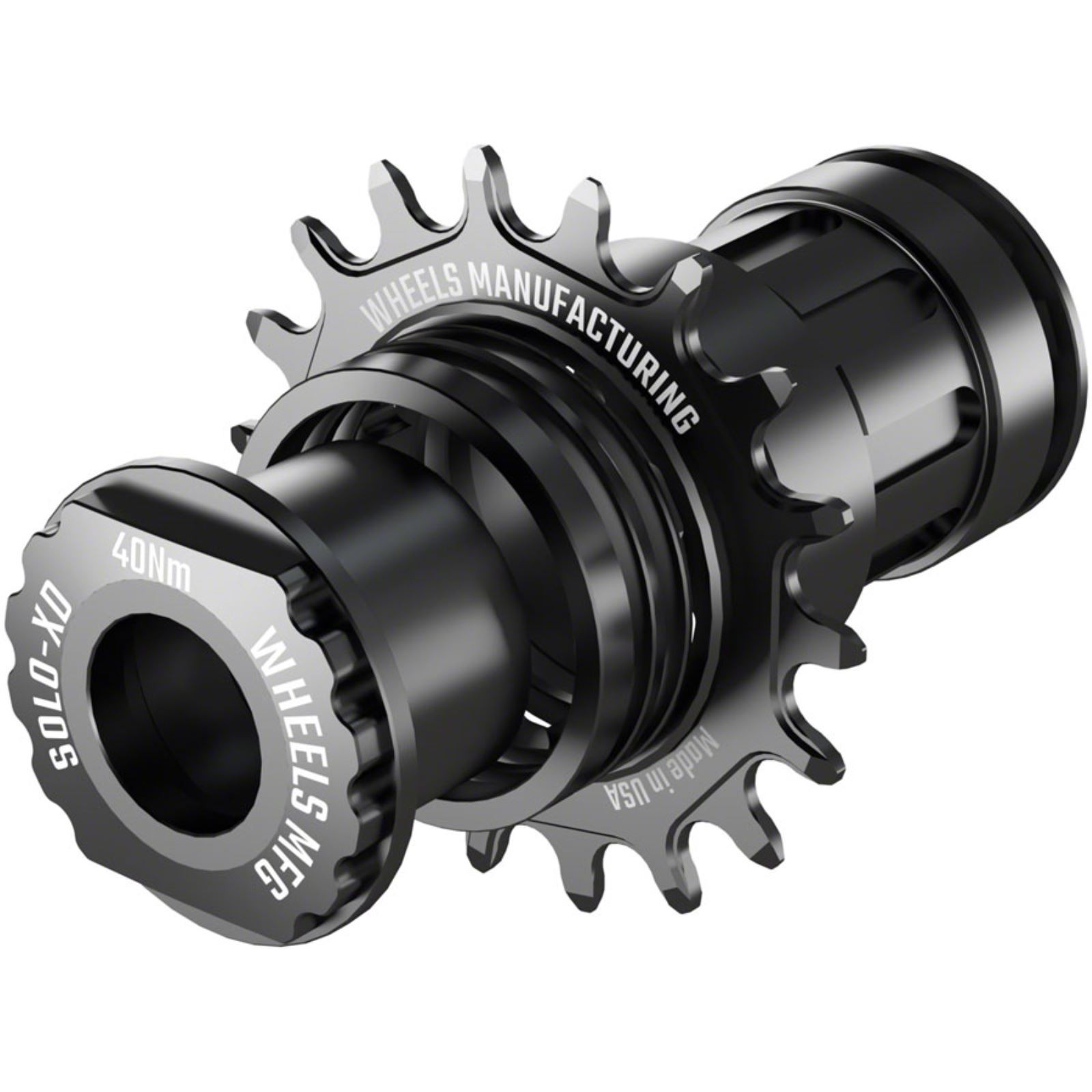 SOLO-XD XD/XDR Single Speed Conversion Kit - 18T, Black SOLO-XD-KIT-1