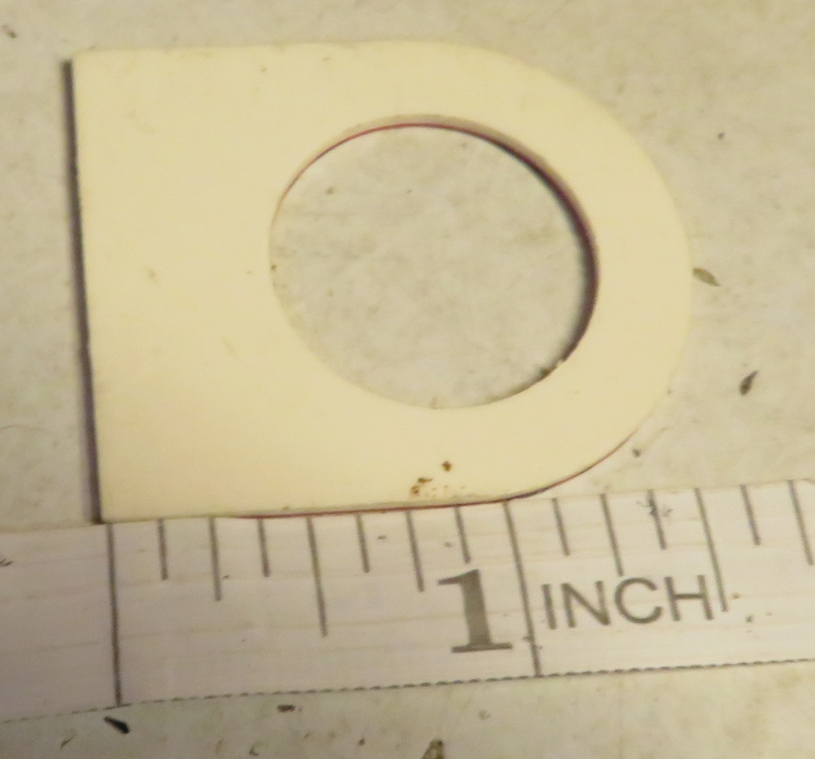 LOT 10 Pc NEW OFF LEGEND PLATE PLATES PUSHBUTTON COMBINATION STARTER Off White