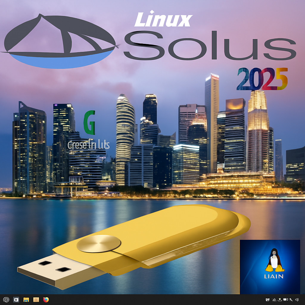Solus Linux Install Bootable Live OS Software Fast & Secure ~ You Choose OS