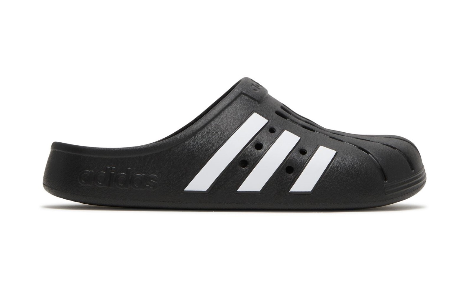 adidas Adilette Clog Black Cloud White Black Slip On GZ5886 (516) Men's Sandals