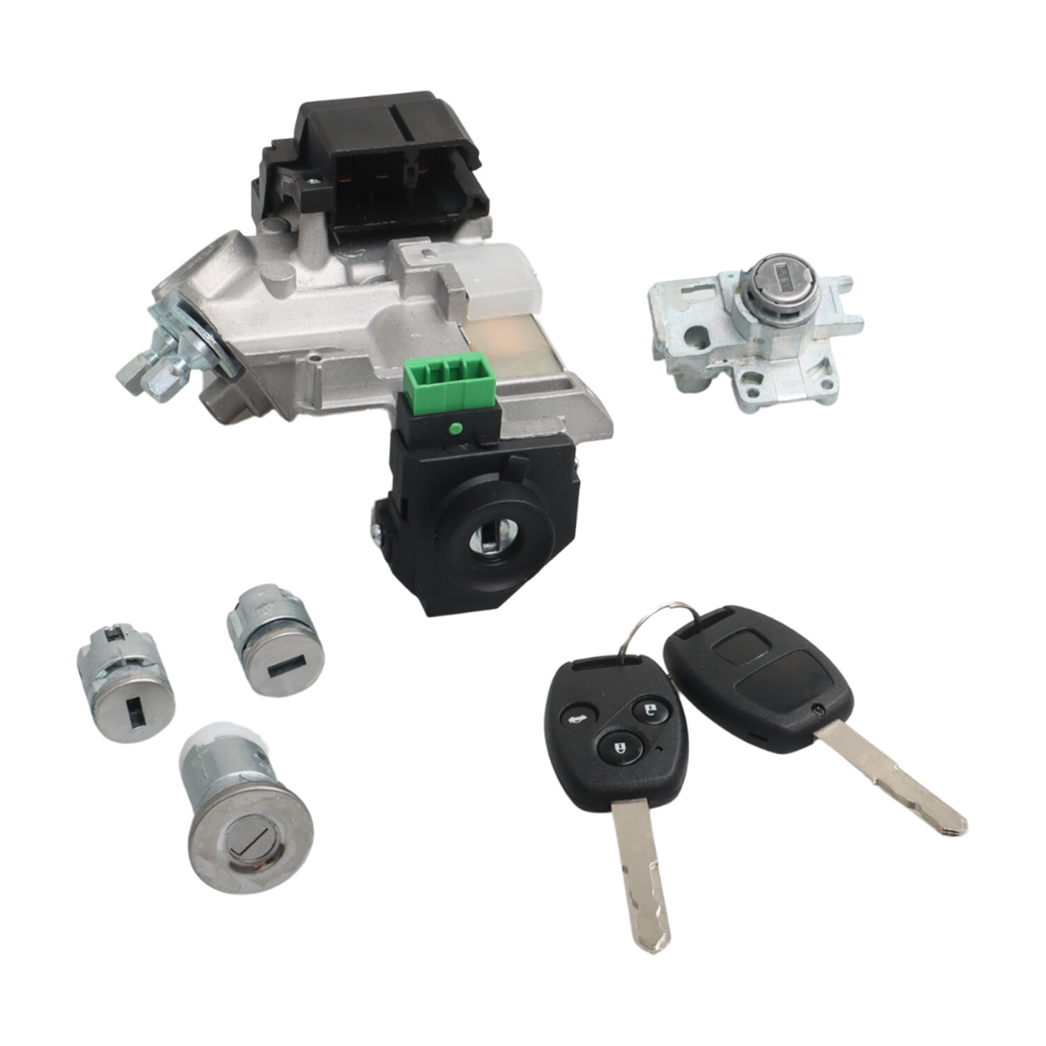 Ignition & Door Lock Cylinder Switch Assembly & Keys Kit for Accord 2008-2012 US