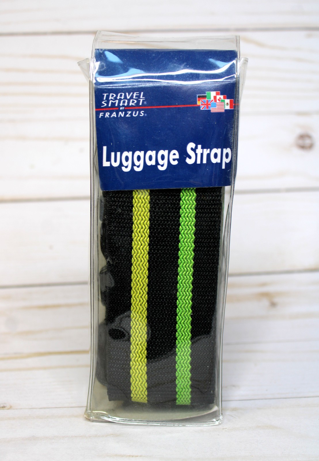 Vintage Travel Smart Luggage Strap by Franzus