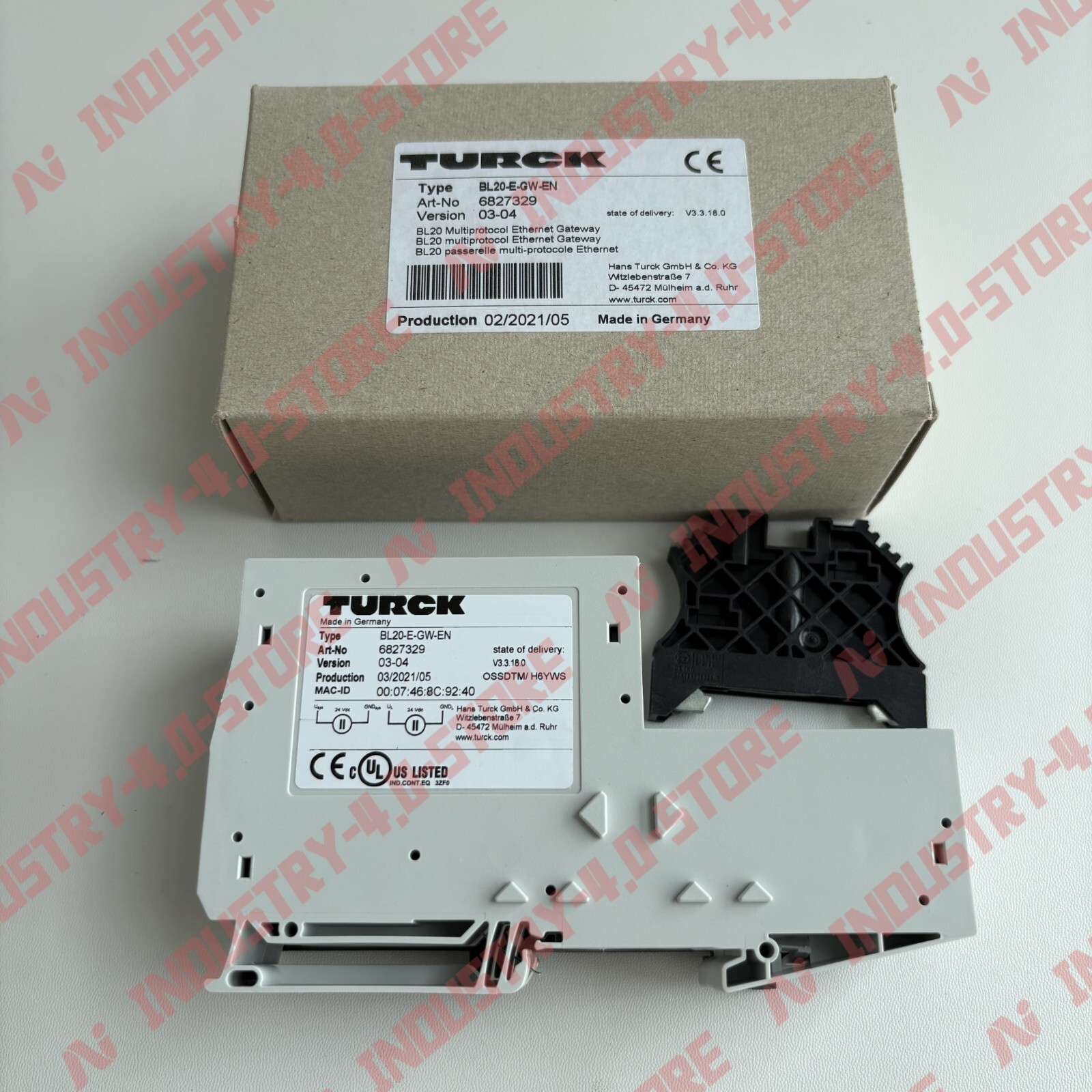 1PCS New TURCK BL20-E-GW-EN Interface module
