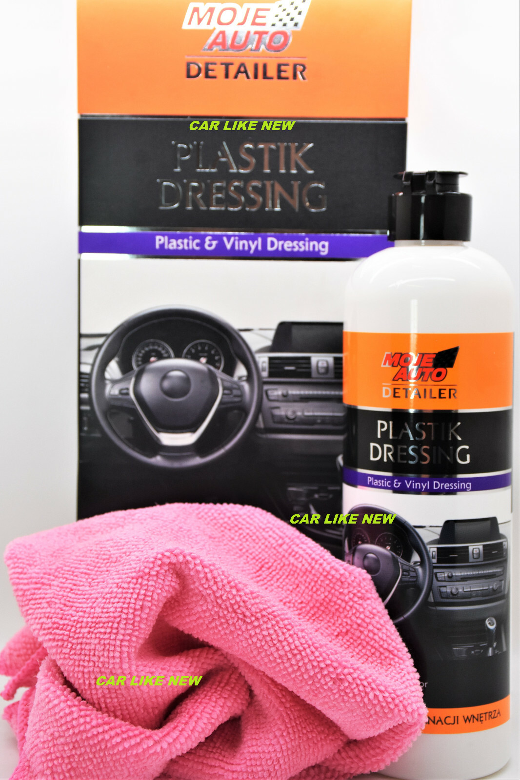 MA Detailer Car All Plastic Vinyl Interior Cockpit Cleaner Color Back Amazing