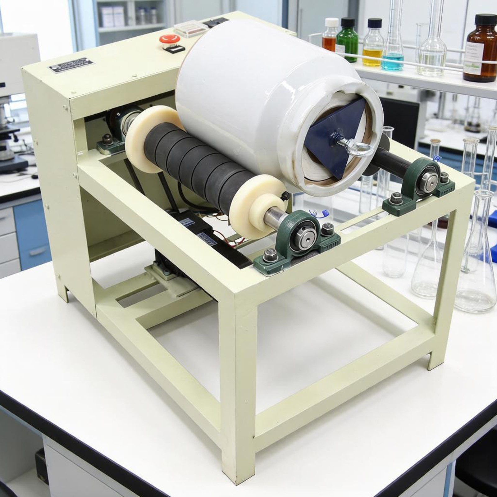5L Laboratory Ball Mill Grinder 110V with 11 lbs Alumina Ceramic Milling Balls