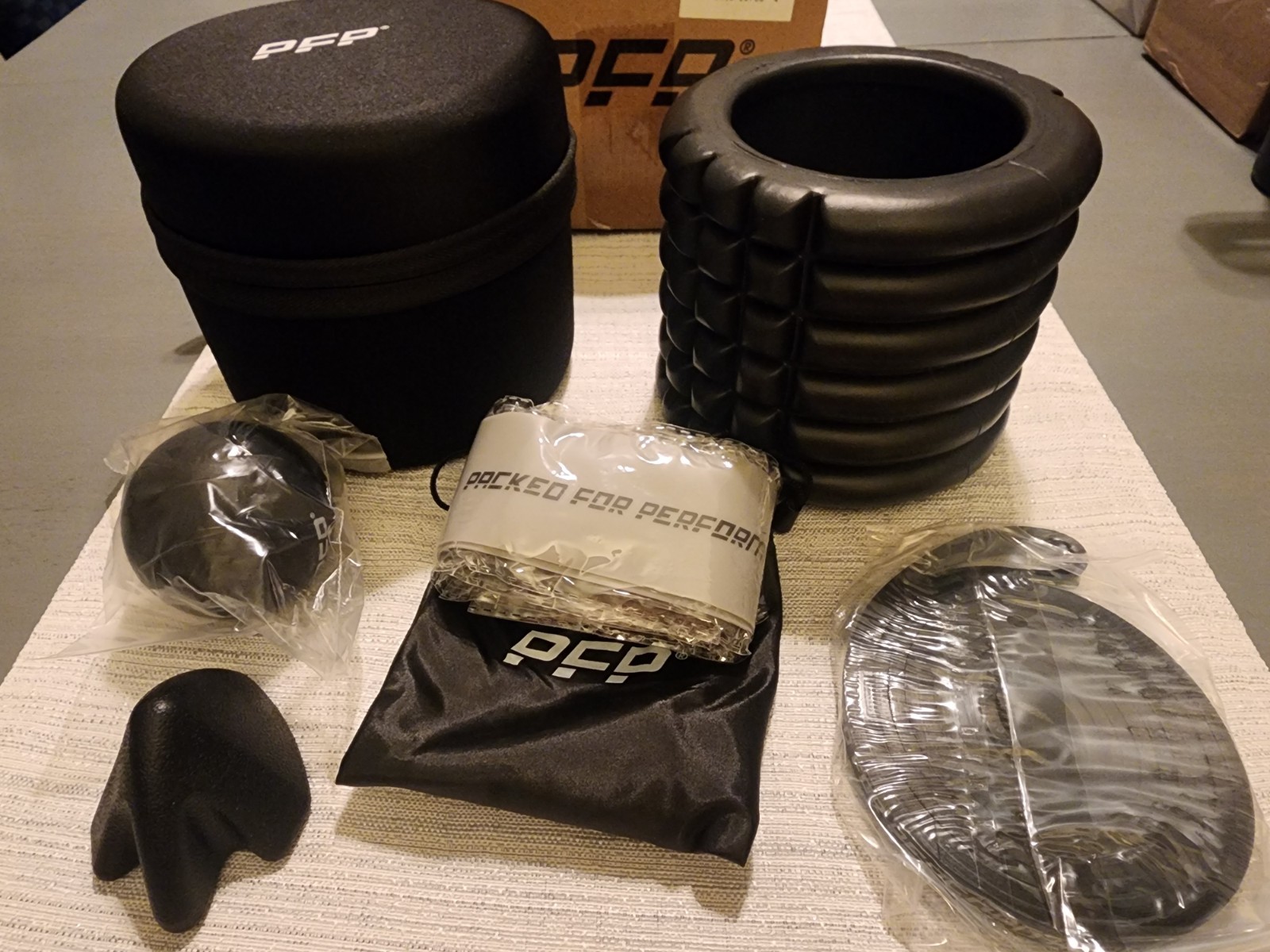 6-Piece Workout Set - Mobility Pack Exercise Recovery Tools for Athletes