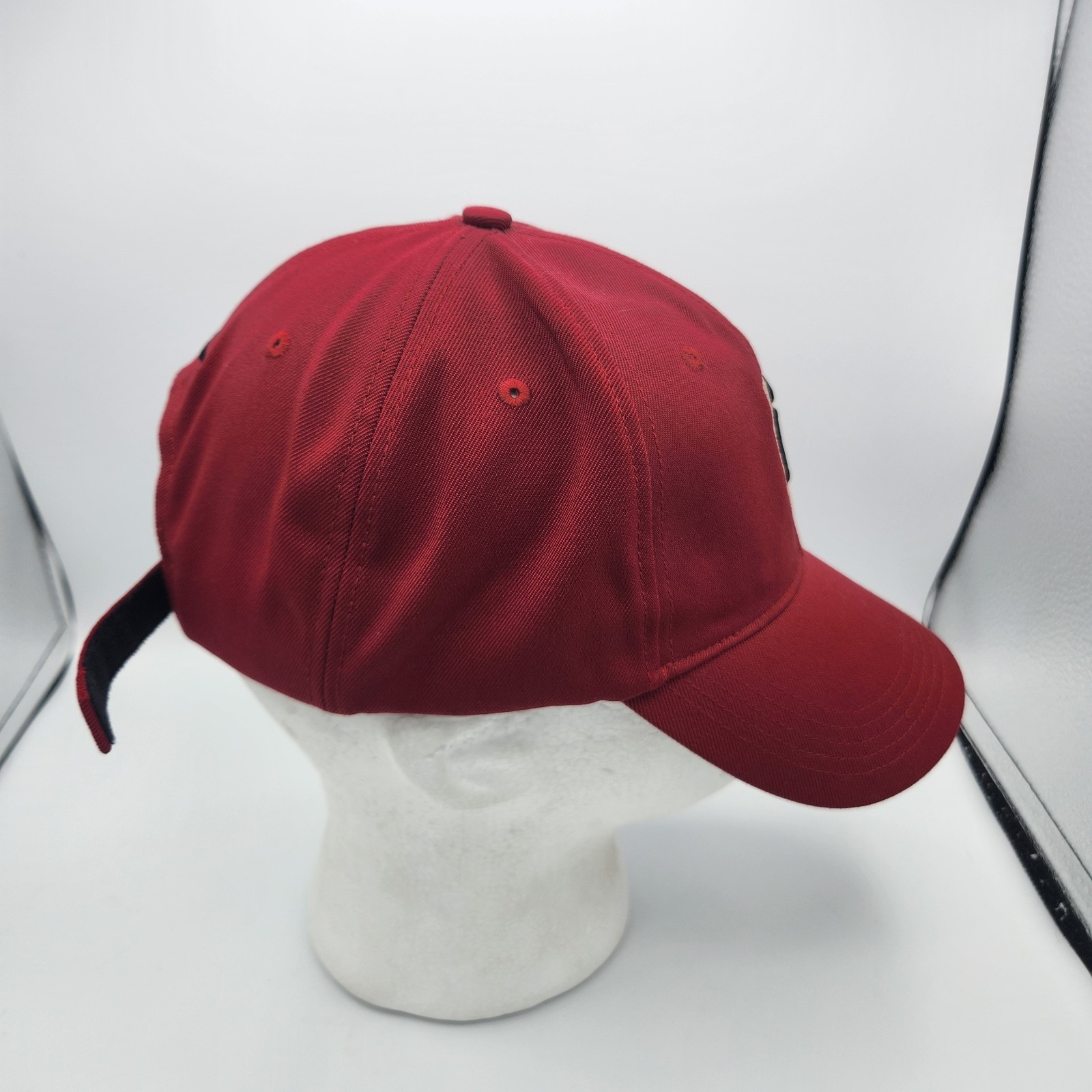 Nike Tiger Woods Golf Hat Maroon Performance Strapback Cap Hat OSFa EUC