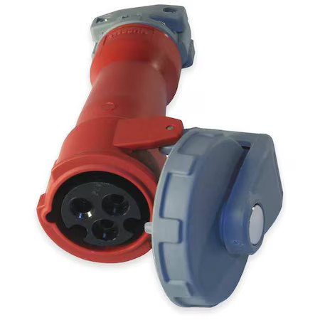 Hubbell Wiring Device-Kellems Hbl320c7w Watertight Pin & Sleeve Connector, 20