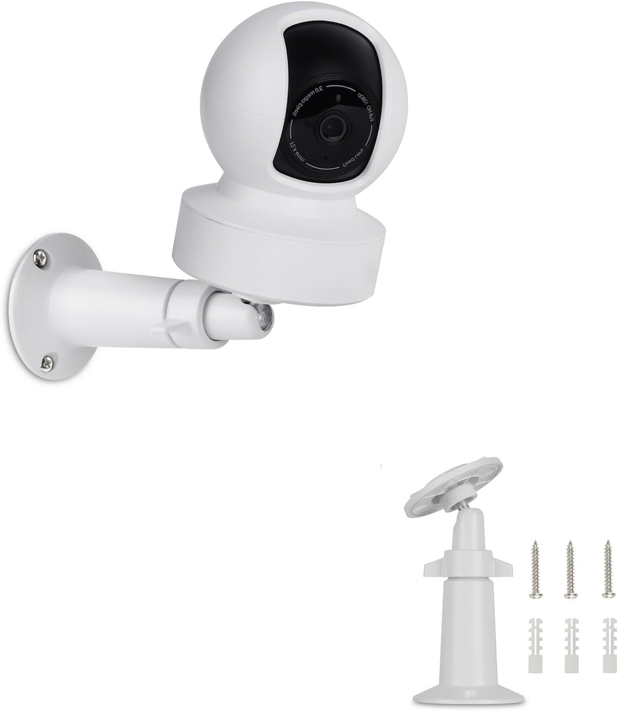 360° Adjustable Wall Mount Compatible with Kasa Indoor Pan/Tilt Smart Securit...