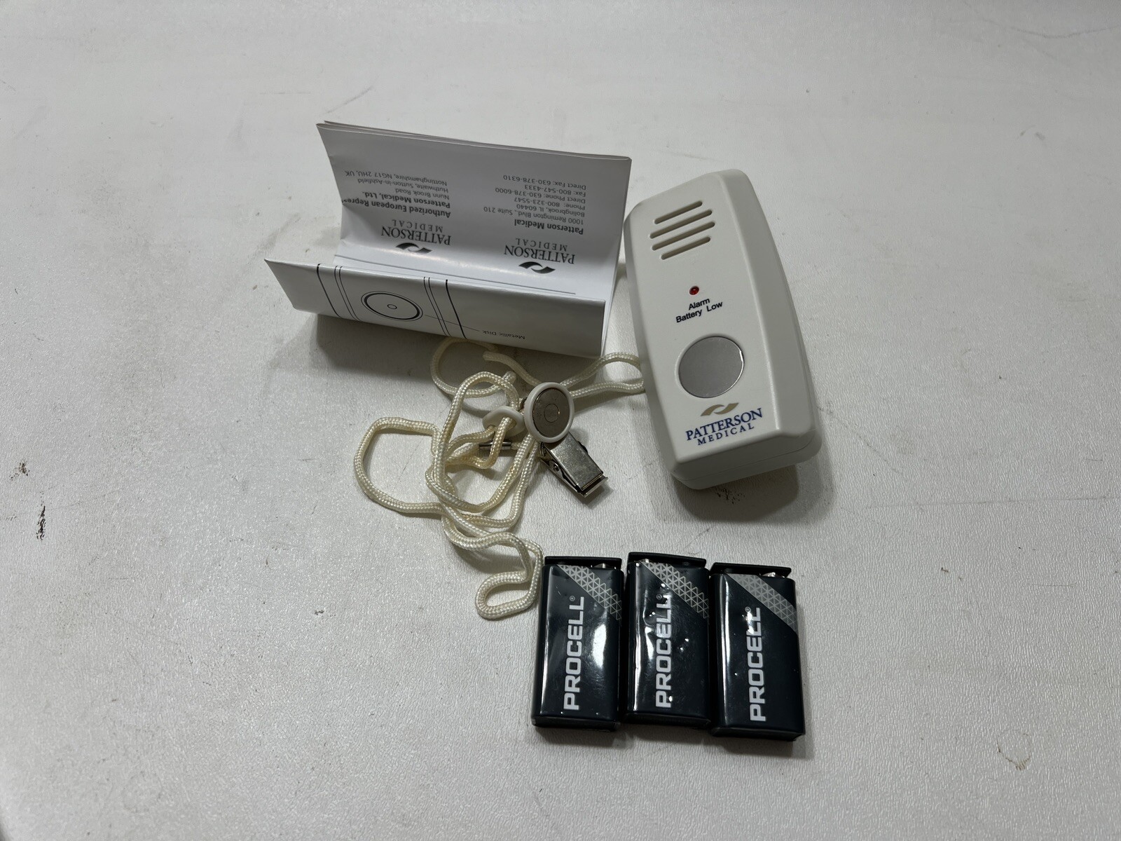 Patterson Medical-30280 Sammons Preston Magnet Alarm, Fall Management System for