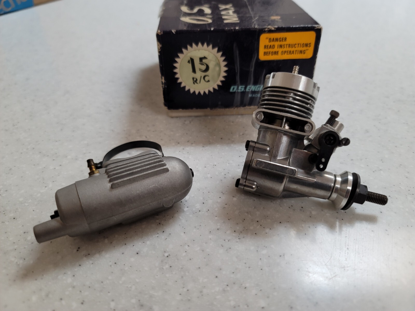 Brand New MAX OS 15 Model Engine with muffler