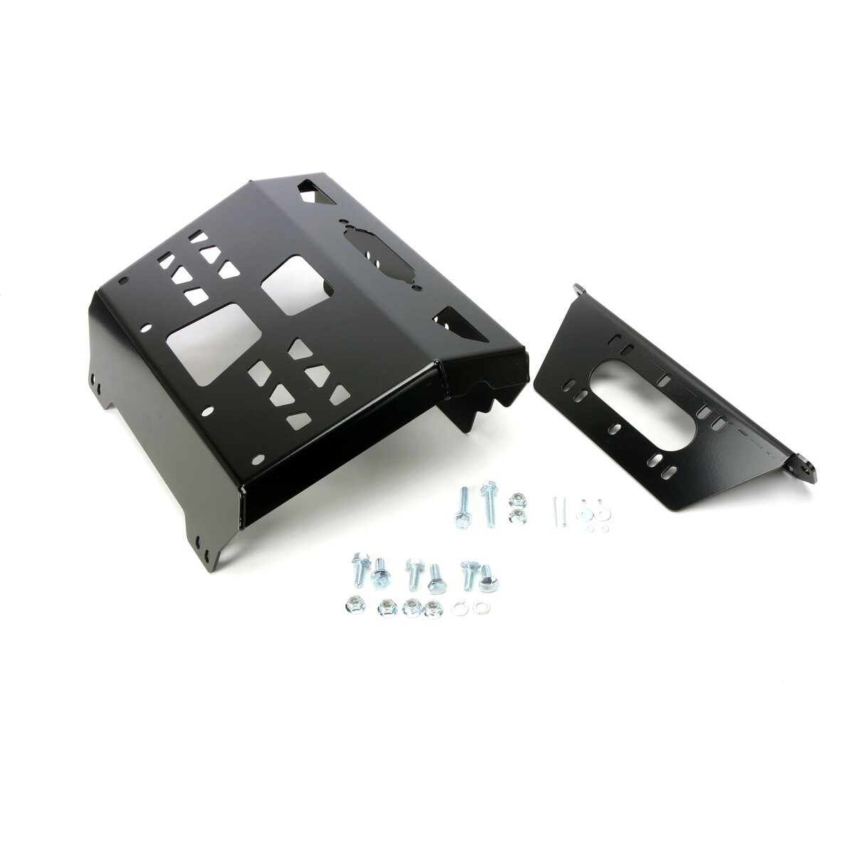 KFI Products Black Shroud Winch Mount - 101830