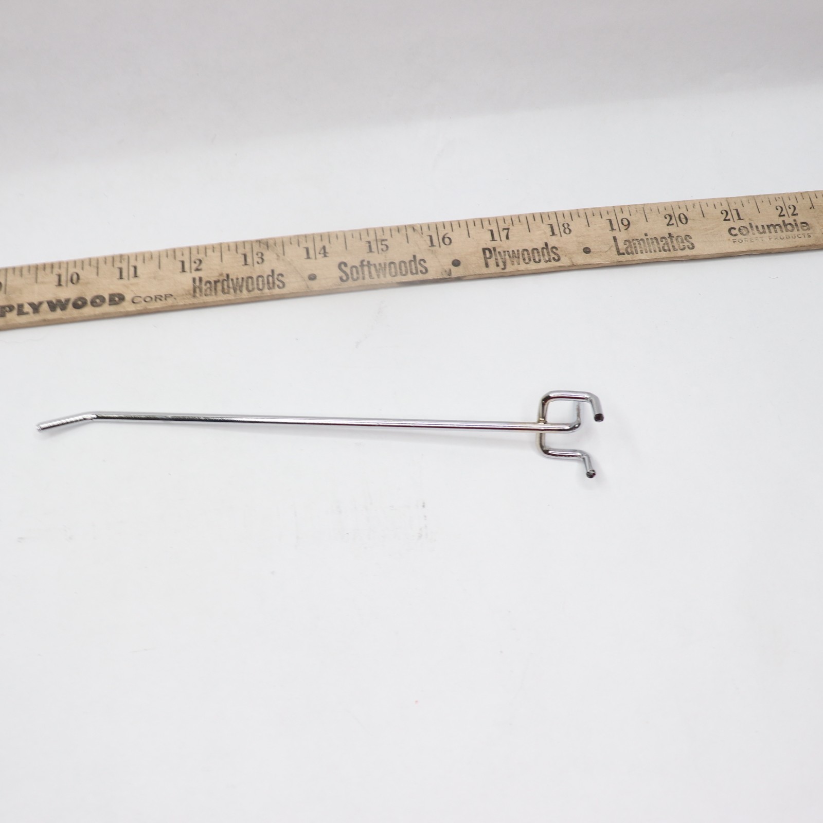 Pegboard Double Hook 7"