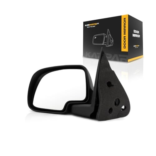 For Chevy Silverado 1500 1999-2007 Door Mirror | Manual | Black | Driver Side