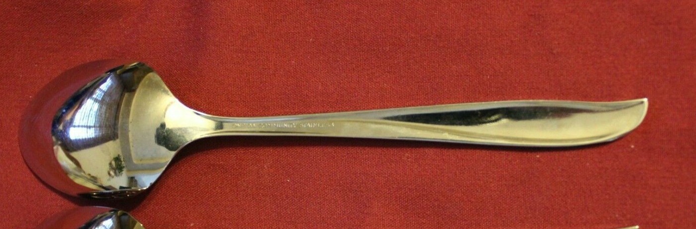 Oneida TWIN STAR Serving Spoon Community Stainless USA Used Flatware