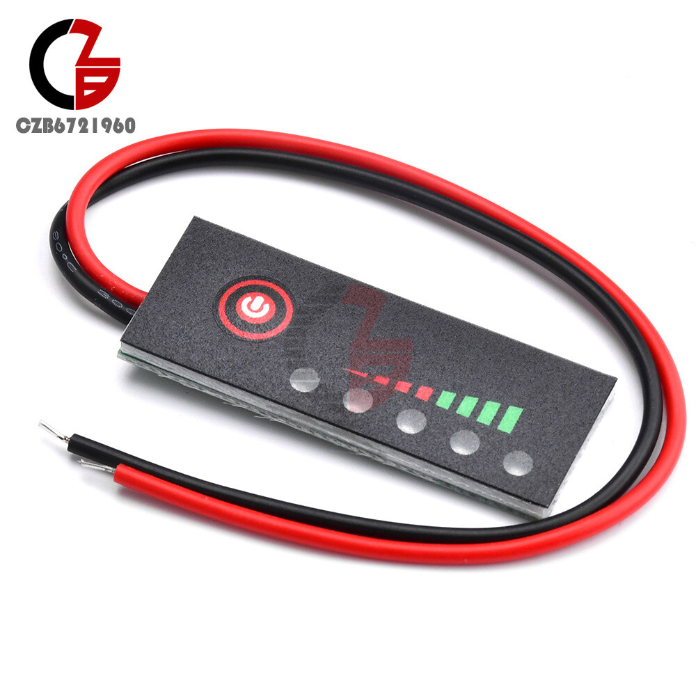 1S 2S 3S 4S 5S 6S Li-ion Battery Level Capacity Volts Power Indicator Tester