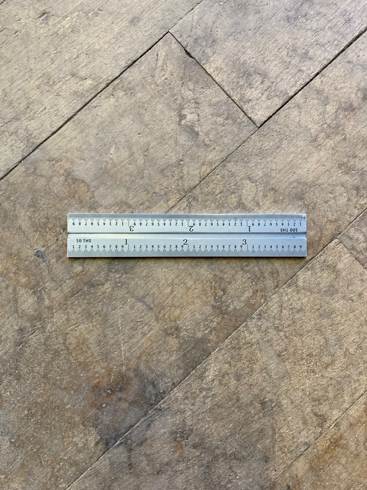 PEC 4" 16R Combination Square Blade (Grooved Rule) w/ Cosmetic Blemish (780076)