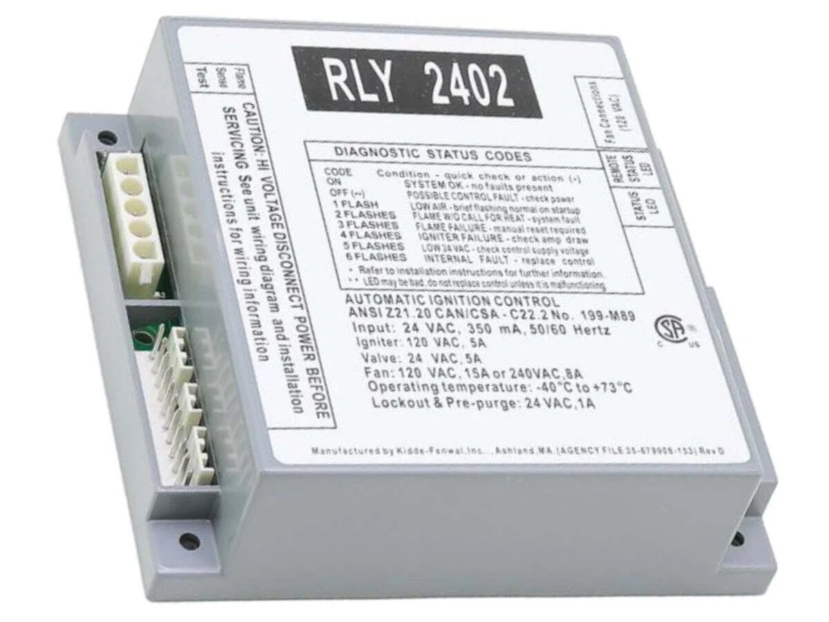 Lochinvar RLY2402 Ignition Module For CW CWN CH PB And More 100208464