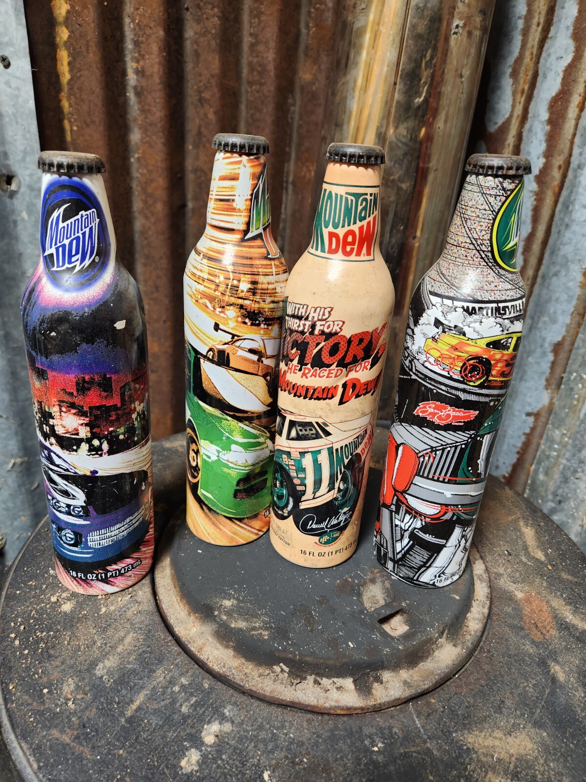 24 mt dew bottles Unopened 2008-2009