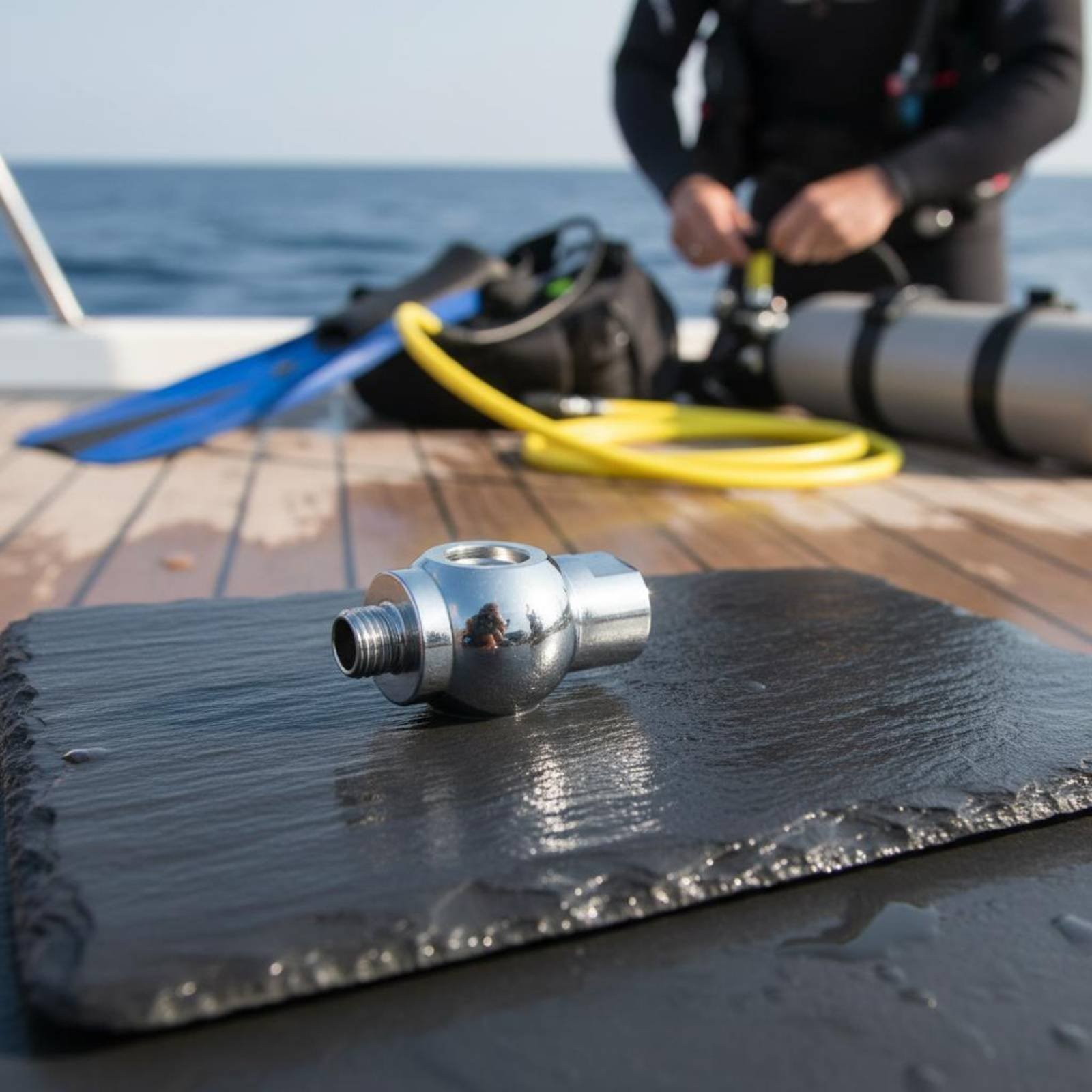 First Stage Low Pressure Small-Sized Design Diving Pressure Controller Adapter