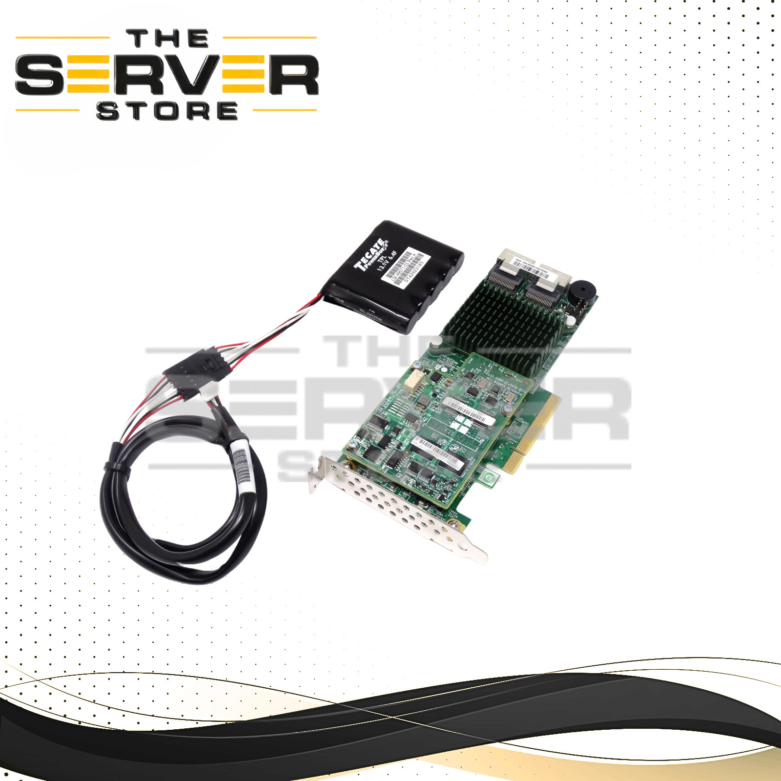 Supermicro 8P SAS SATA 6GB PCIe RAID Controller W/ Cache Battery AOC-S2208L-H8IR