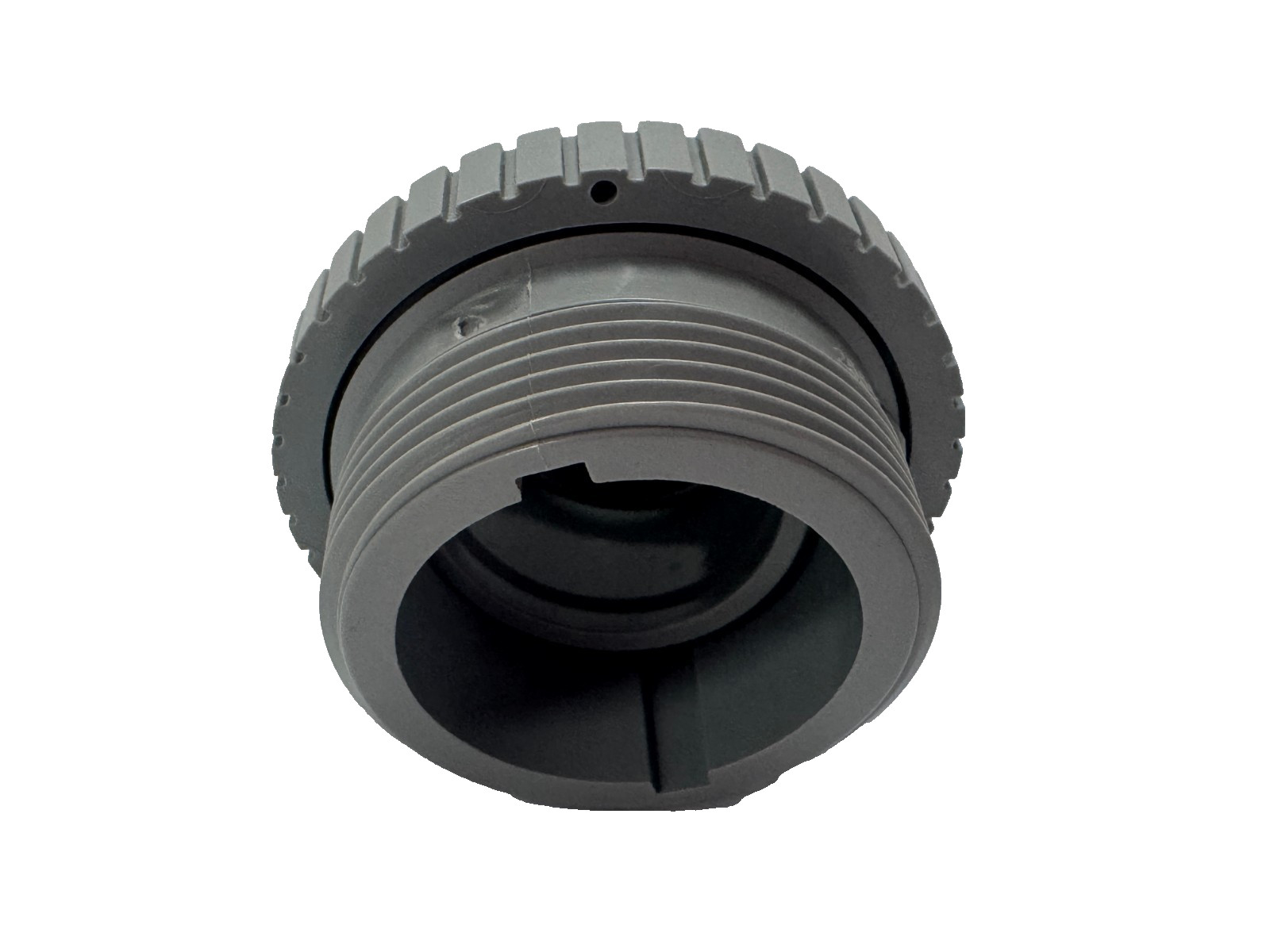 CMP Directional Flow Outlet Eyeball Fitting 3/4" Opening 1.5" MIP, Gray