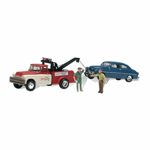 New Woodland N Train Figure Family Vacation / Vehicle AutoScenes AS5324