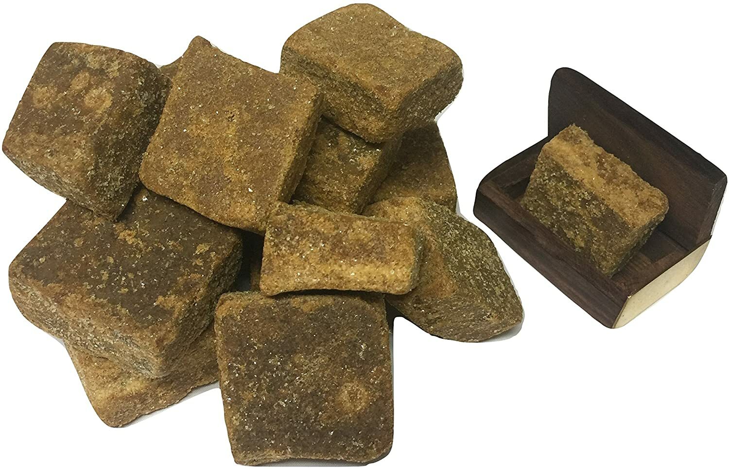 Premium Dark Amber Resin with Wooden Box - Choose from 3 Grams to 100 Grams