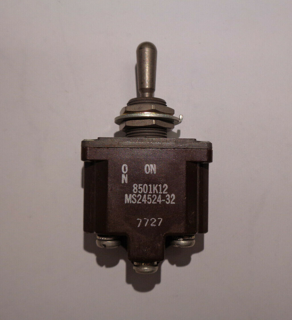 TOGGLE MICRO SWITCH MS24524-32 SA 8501K12 NEW (LAST ONES)