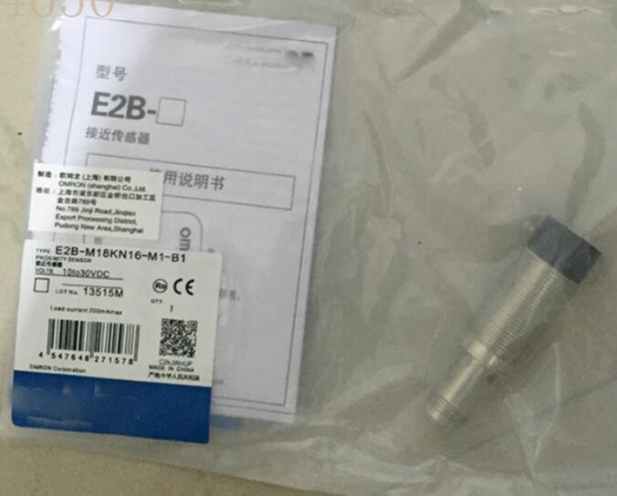Omron E2B-M18KN16-M1-B1 Proximity Sensor New One . E2BM18KN16M1B1