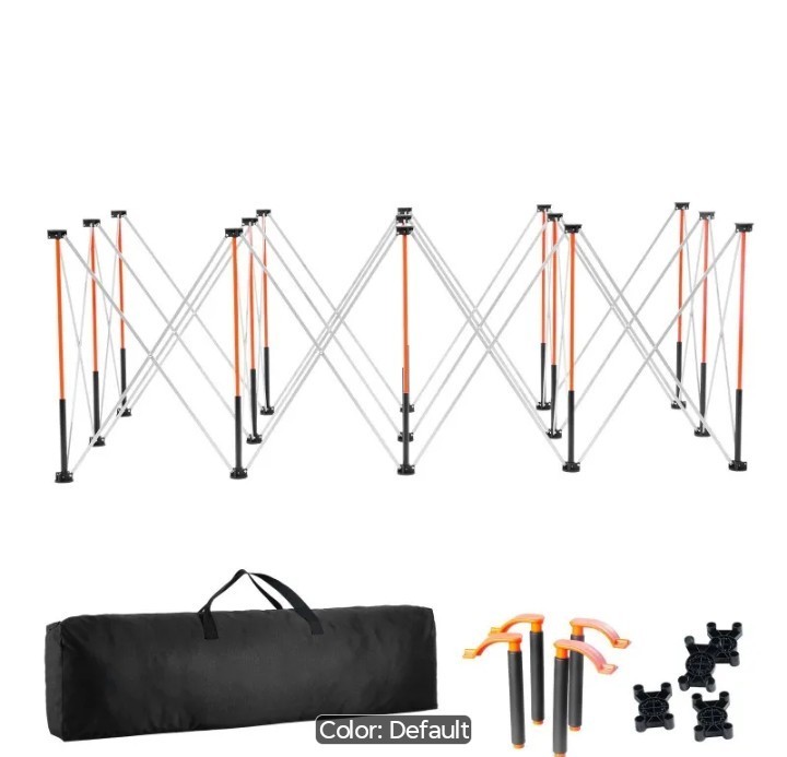 VEVOR Portable Folding Workbench Base 8x4 Collapsible Table Frame 6000lb NEW