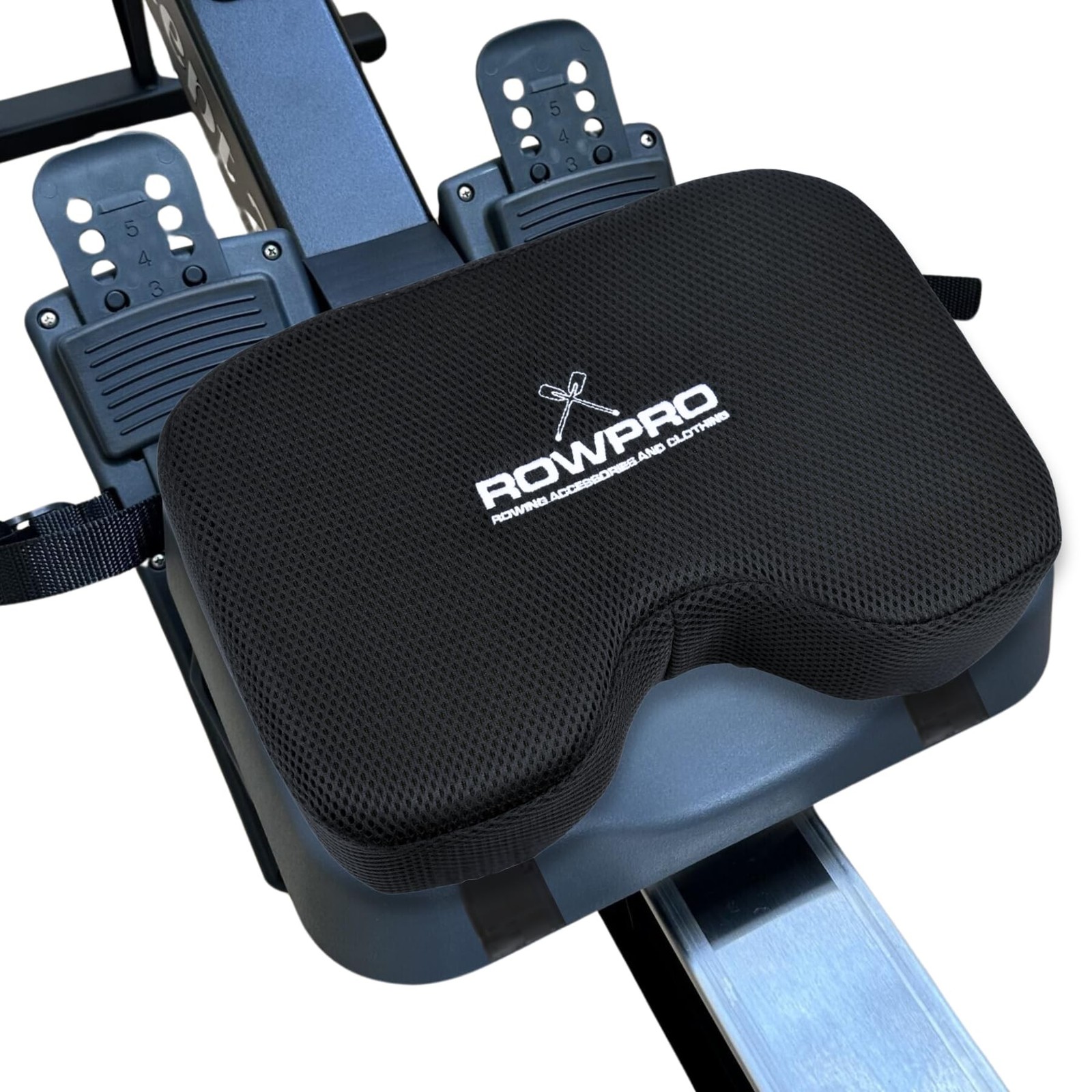 Memory Foam Rowing Machine Seat Cushion - Comfortable Seat Pad for Concept 2 ...